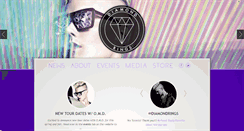 Desktop Screenshot of diamondringsmusic.com